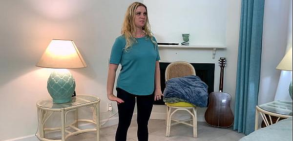  Stepson helps stepmom make an exercise video - Erin Electra